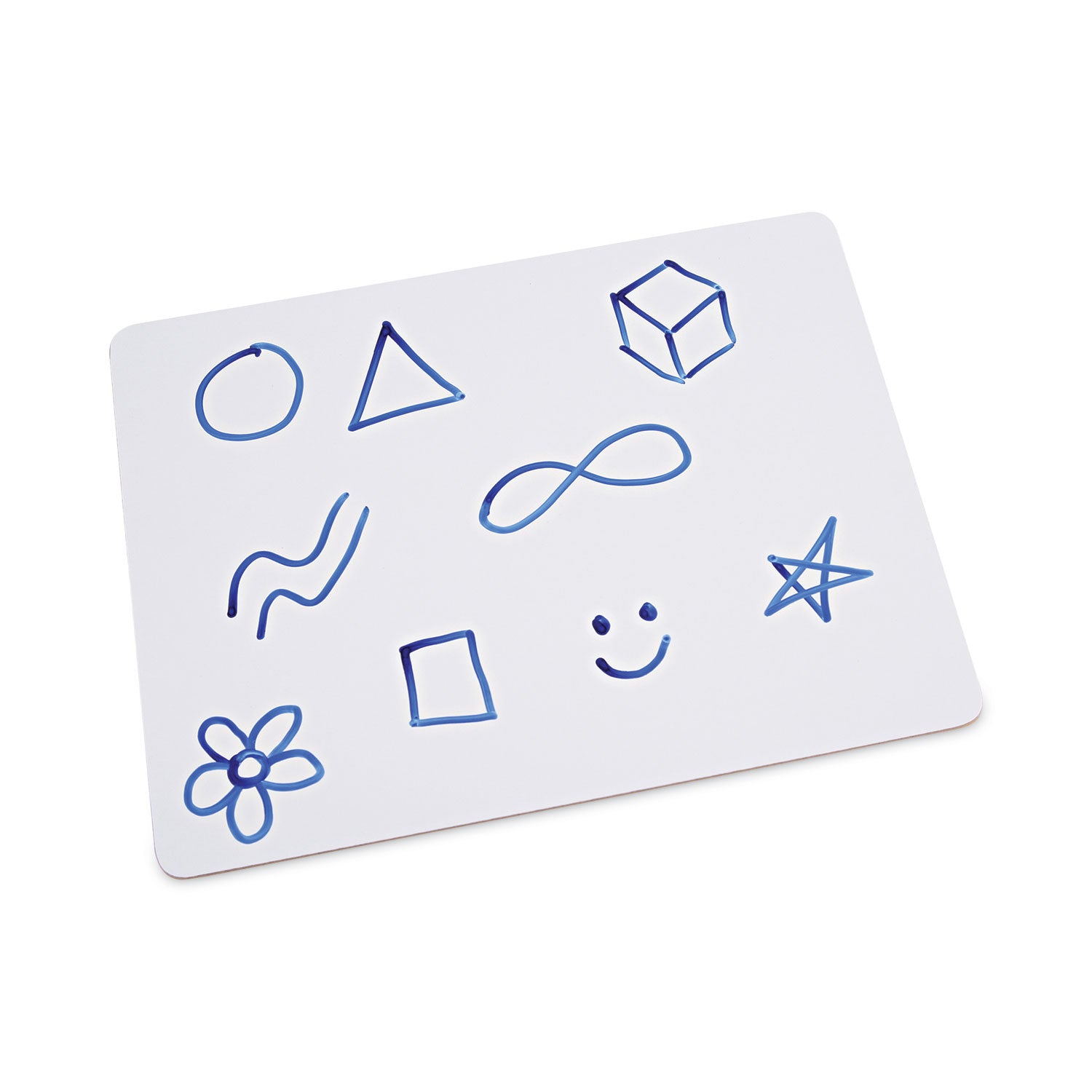 lap-learning-dry-erase-board-unruled-1175-x-875-white-surface-6-pack_unv43910 - 6