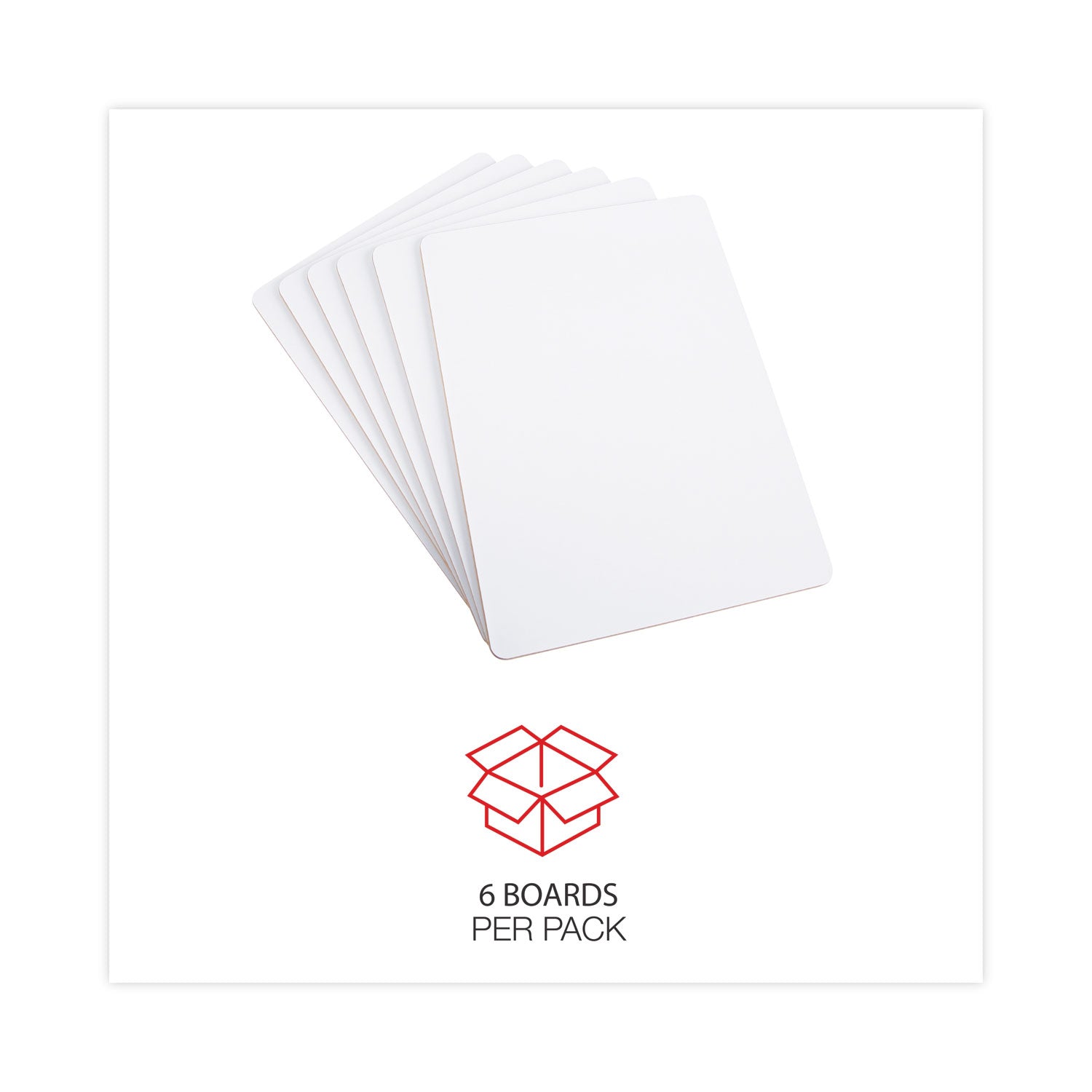 lap-learning-dry-erase-board-unruled-1175-x-875-white-surface-6-pack_unv43910 - 7