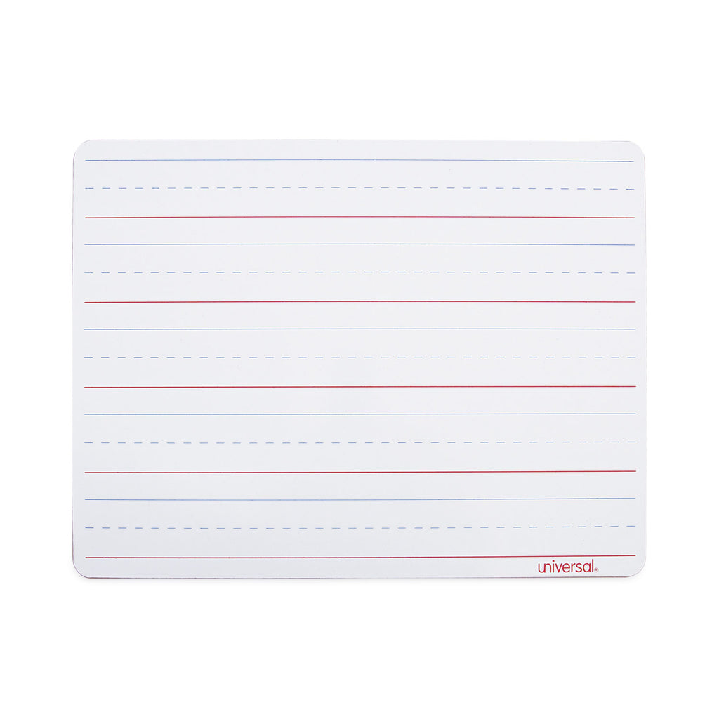 lap-learning-dry-erase-board-penmanship-ruled-1175-x-875-white-surface-6-pack_unv43911 - 1