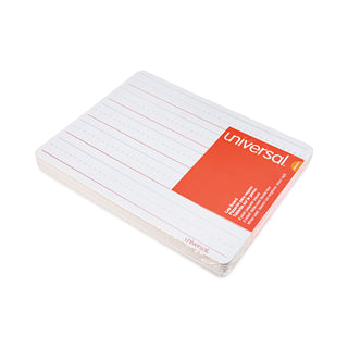 lap-learning-dry-erase-board-penmanship-ruled-1175-x-875-white-surface-6-pack_unv43911 - 2