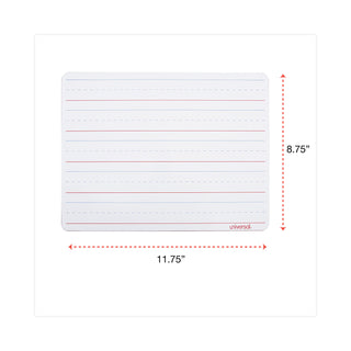 lap-learning-dry-erase-board-penmanship-ruled-1175-x-875-white-surface-6-pack_unv43911 - 3