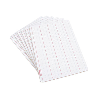 lap-learning-dry-erase-board-penmanship-ruled-1175-x-875-white-surface-6-pack_unv43911 - 4