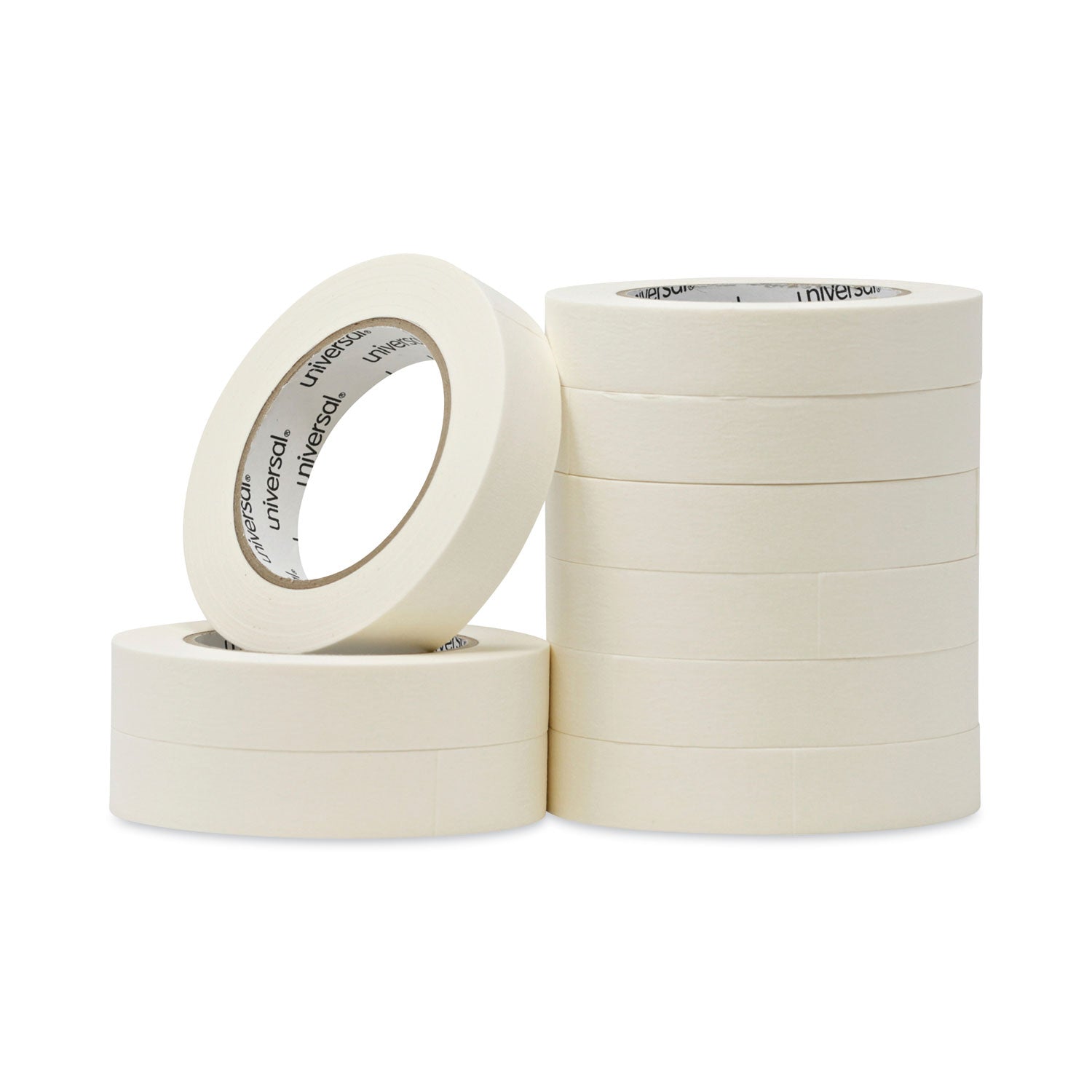 General-Purpose Masking Tape, 3" Core, 24 mm x 54.8 m, Beige, 36/Carton - 