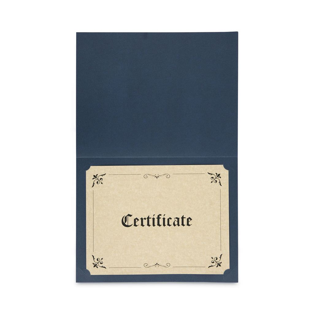 certificate-document-cover-85-x-11;-8-x-10;-a4-navy-6-pack_unv76897 - 3