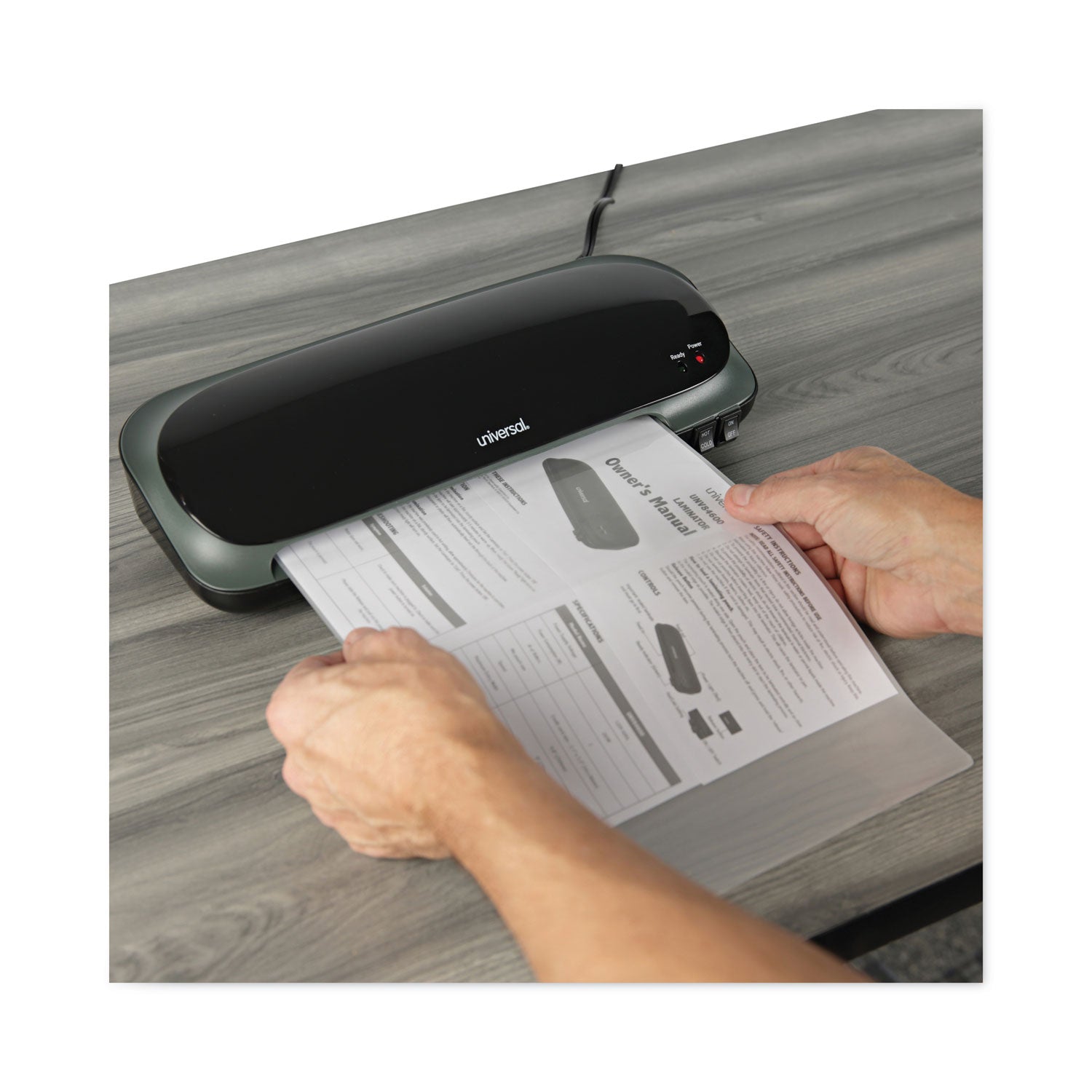 deluxe-desktop-laminator-two-rollers-9-max-document-width-5-mil-max-document-thickness_unv84600 - 5