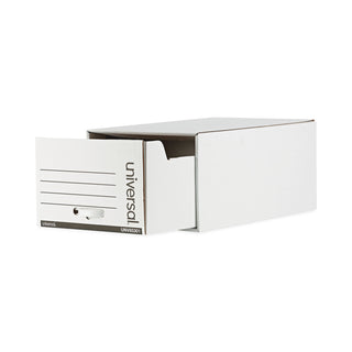 Heavy-Duty Storage Drawers, Legal Files, 17.25" x 25.5" x 11.5", White, 6/Carton