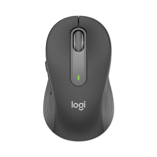 Signature M650 for Business Wireless Mouse, Medium, 2.4 GHz Frequency, 33 ft Wireless Range, Right Hand Use, Graphite - 7