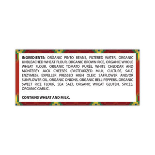 Cheddar Cheese, Bean and Rice Burrito, 6 oz Pouch, 4/Carton, Ships in 1-3 Business Days