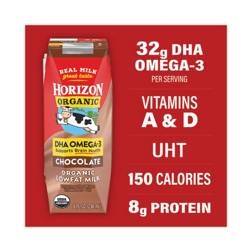 Low Fat Milk, Chocolate, 8 oz, 18/Carton, Ships in 1-3 Business Days