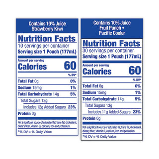 Fruit Juice Pouches Variety Pack, 6 oz, 40 Pouches/Carton, Ships in 1-3 Business Days