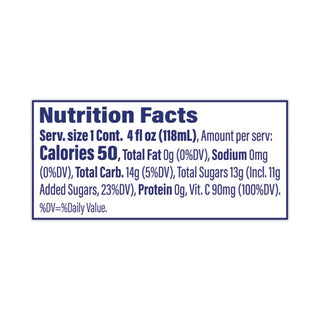 Cranberry Juice Drink, Cranberry, 4 oz Cup, 48/Carton, Ships in 1-3 Business Days