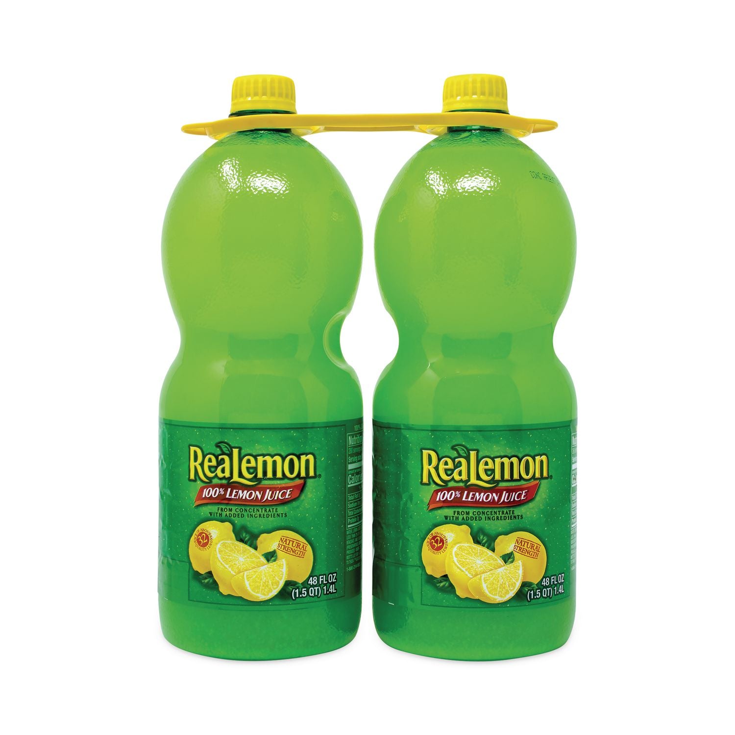 100% Lemon Juice from Concentrate, 48 oz Bottle, 2/Carton, Ships in 1-3 Business Days
