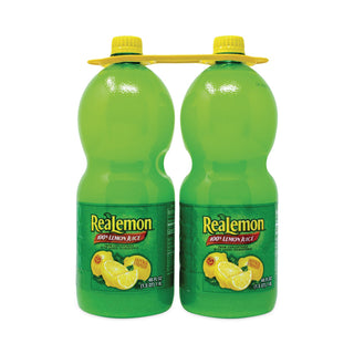 100% Lemon Juice from Concentrate, 48 oz Bottle, 2/Carton, Ships in 1-3 Business Days