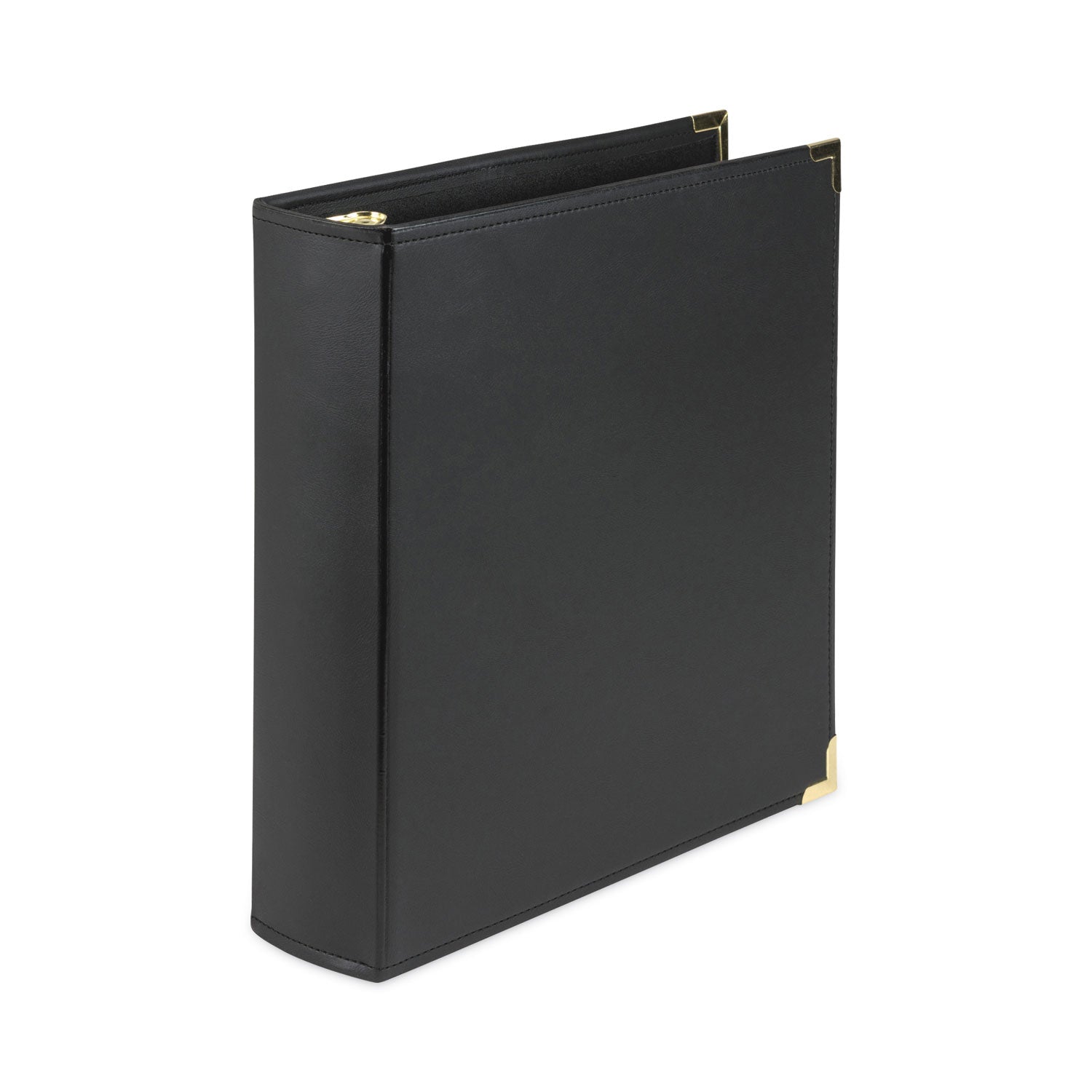 Classic Collection Ring Binder, 3 Rings, 2" Capacity, 11 x 8.5, Black - 