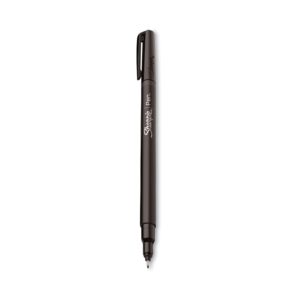 water-resistant-ink-porous-point-pen-value-pack-stick-fine-04-mm-black-ink-black-barrel-36-pack_san2083009 - 2