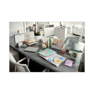 Original Recycled Note Pads, Note Ruled, 4" x 6", Sweet Sprinkles Collection Colors, 100 Sheets/Pad, 5 Pads/Pack - 