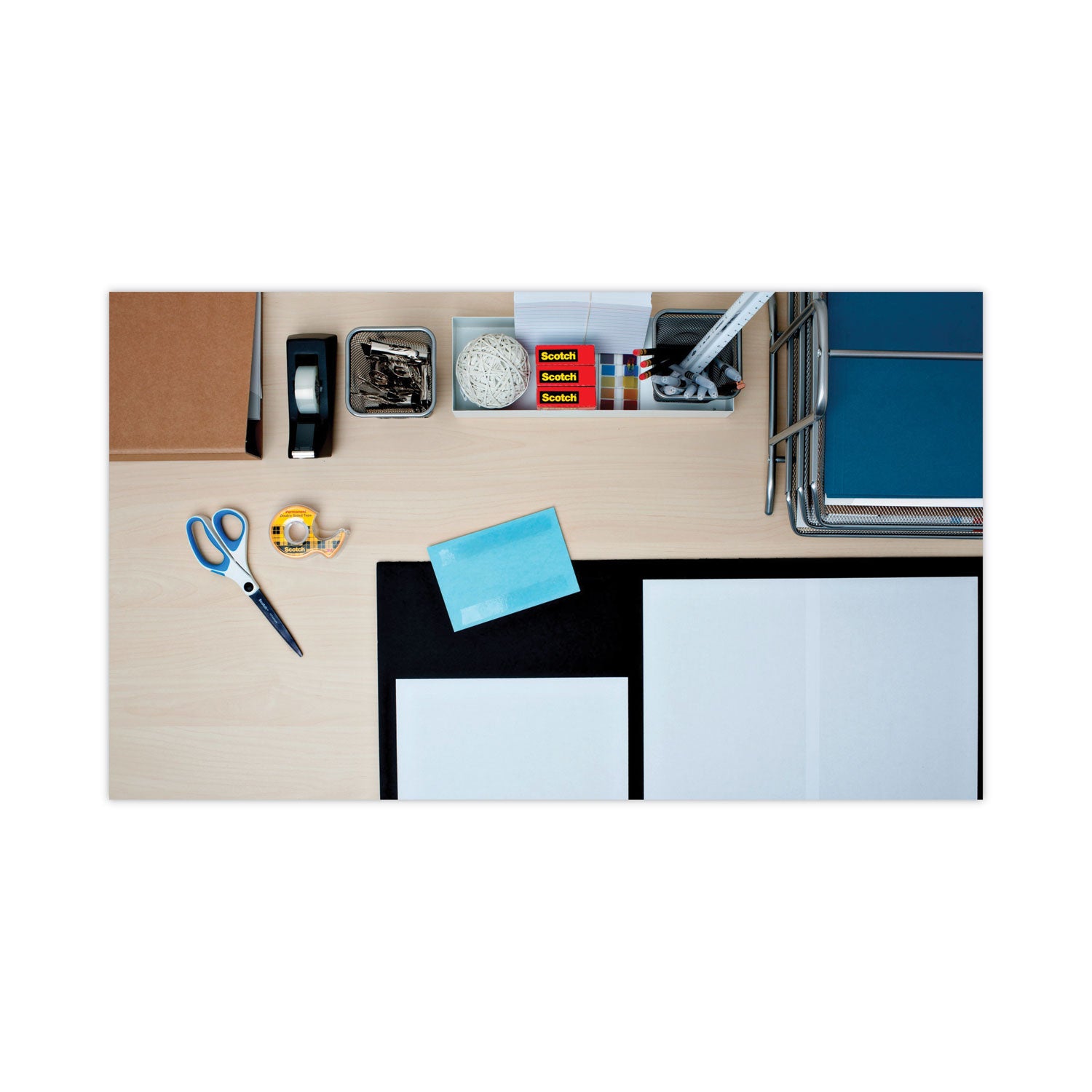 Double-Sided Removable Tape in Handheld Dispenser, 1" Core, 0.75" x 33.33 ft, Clear