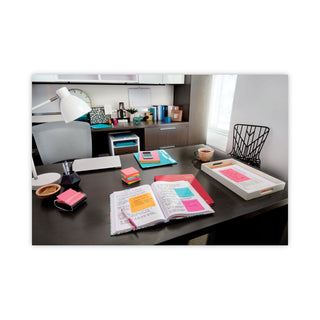 Original Pads in Poptimistic Collection Colors, Note Ruled, 3" x 3", 100 Sheets/Pad, 6 Pads/Pack - 