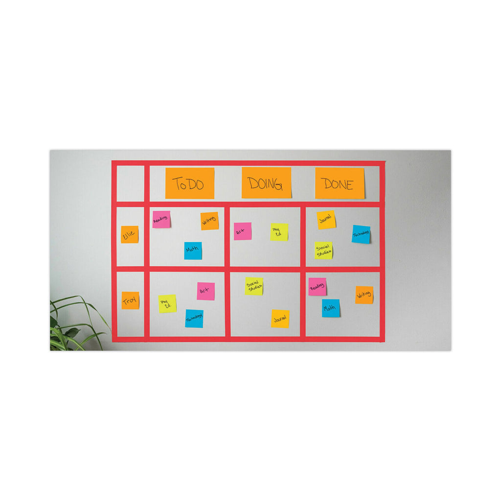 Meeting Notes in Energy Boost Collection Colors, 6" x 4", 45 Sheets/Pad, 8 Pads/Pack