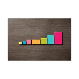 Original Pads in Poptimistic Collection Colors, 3" x 5", 100 Sheets/Pad, 5 Pads/Pack - 