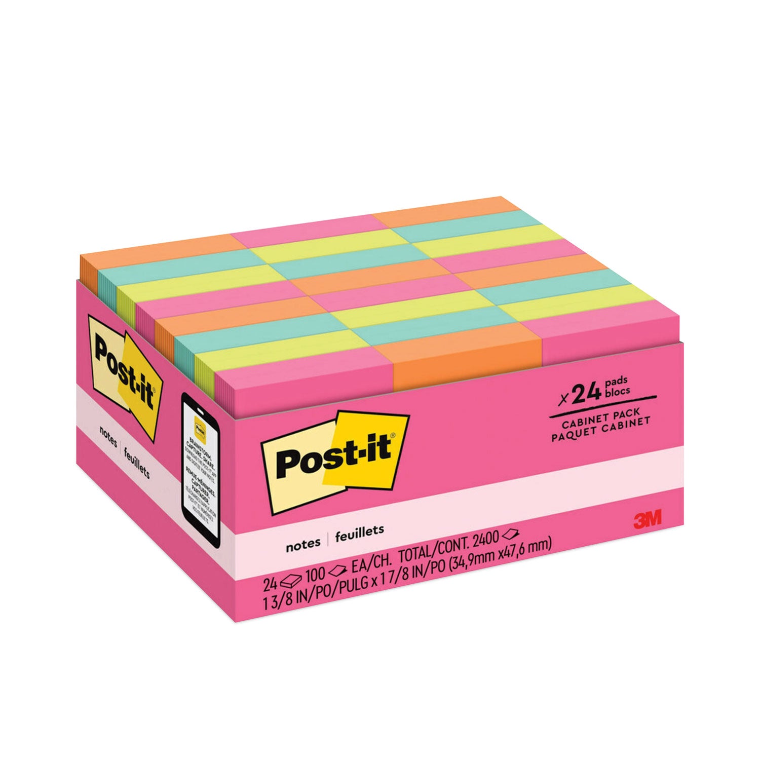 original-pads-in-poptimistic-colors-value-pack-138-x-188-100-sheets-pad-24-pads-pack_mmm65324anvad - 1