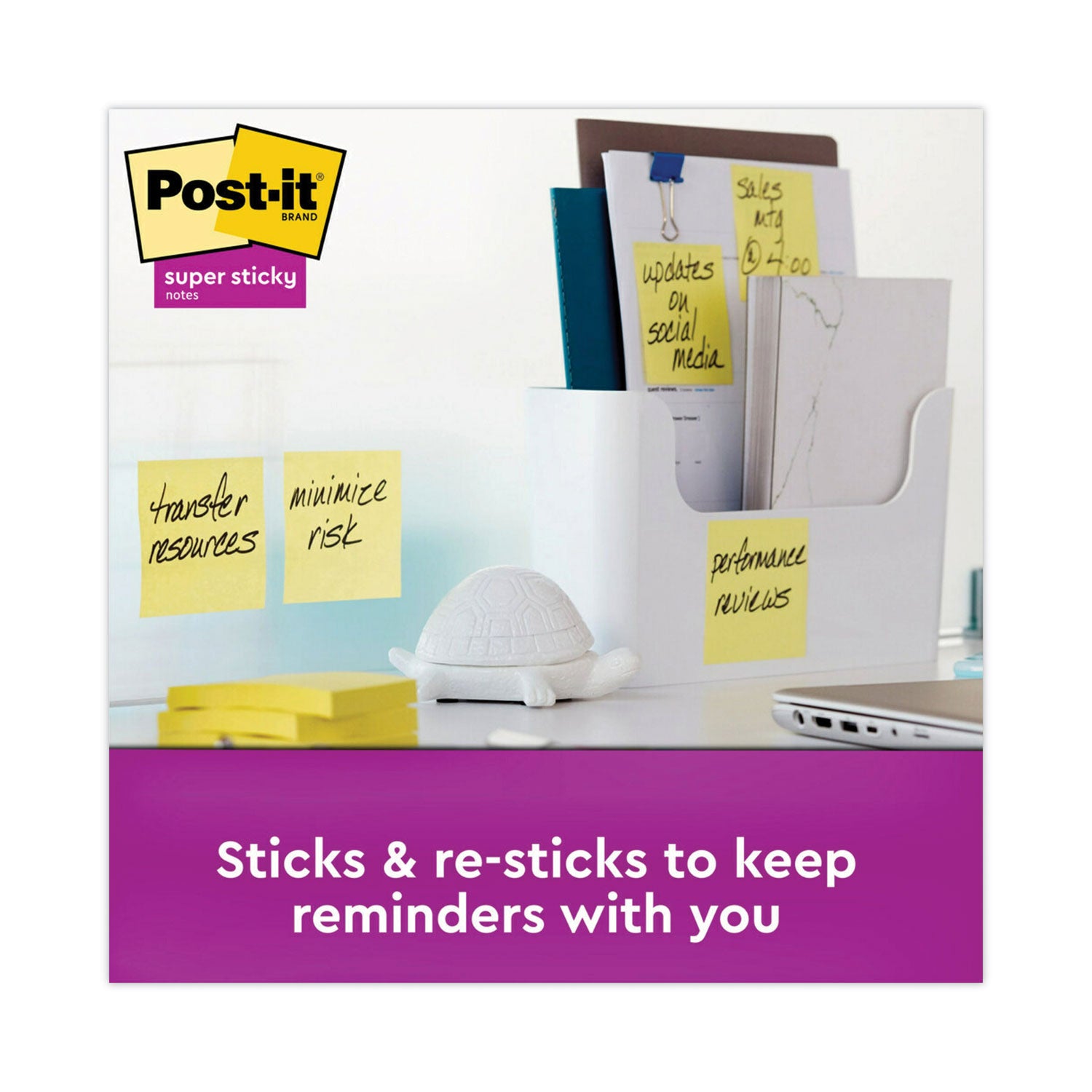 Pads in Canary Yellow, Value Pack, 3" x 3", 90 Sheets/Pad, 24 Pads/Pack - 