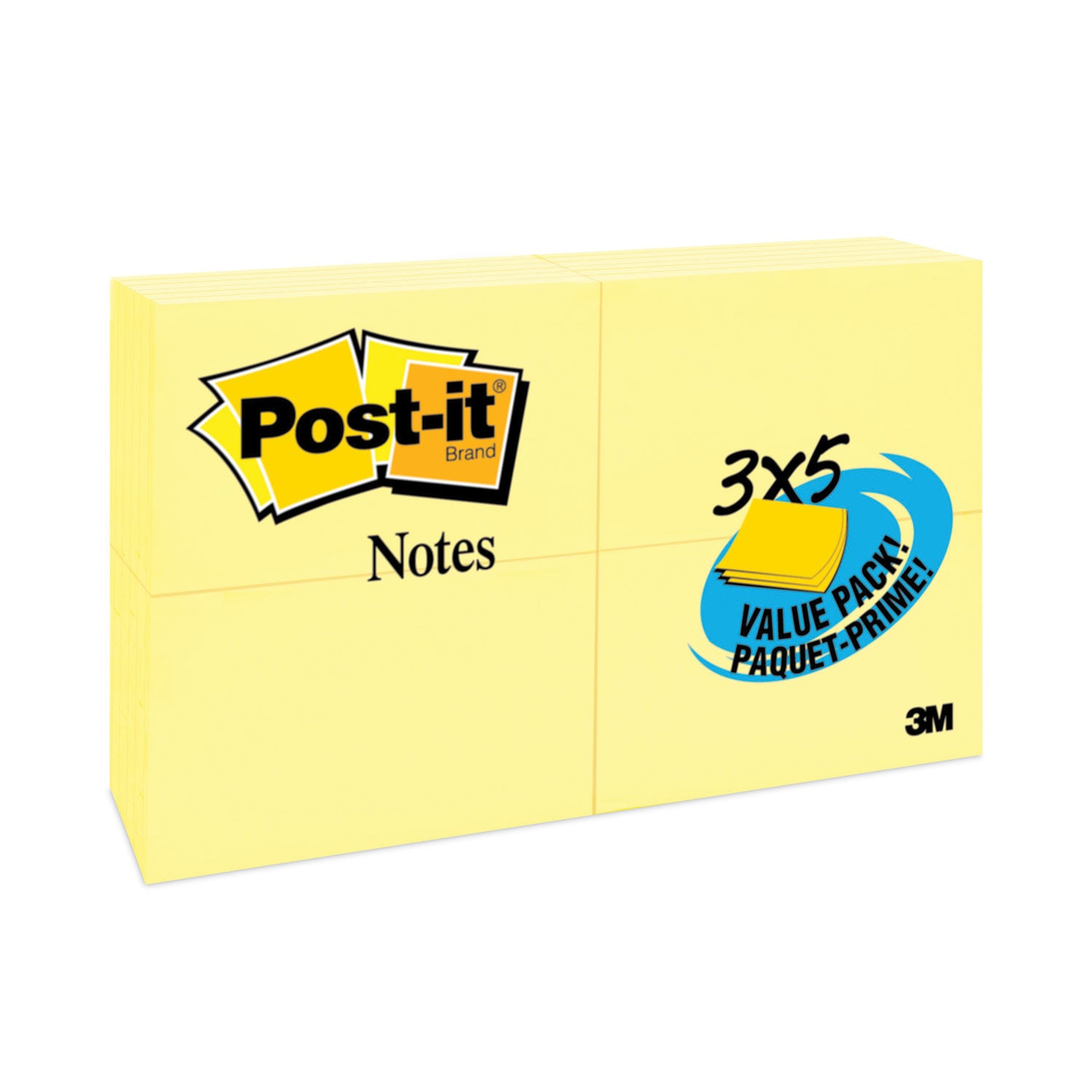original-pads-in-canary-yellow-value-pack-3-x-5-100-sheets-pad-24-pads-pack_mmm65524vad - 1