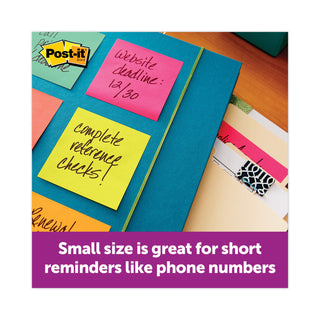 Original Pop-up Notes Value Pack, 3" x 3", (8) Canary Yellow, (6) Poptimistic Collection Colors, 100 Sheets/Pad, 14 Pads/Pack