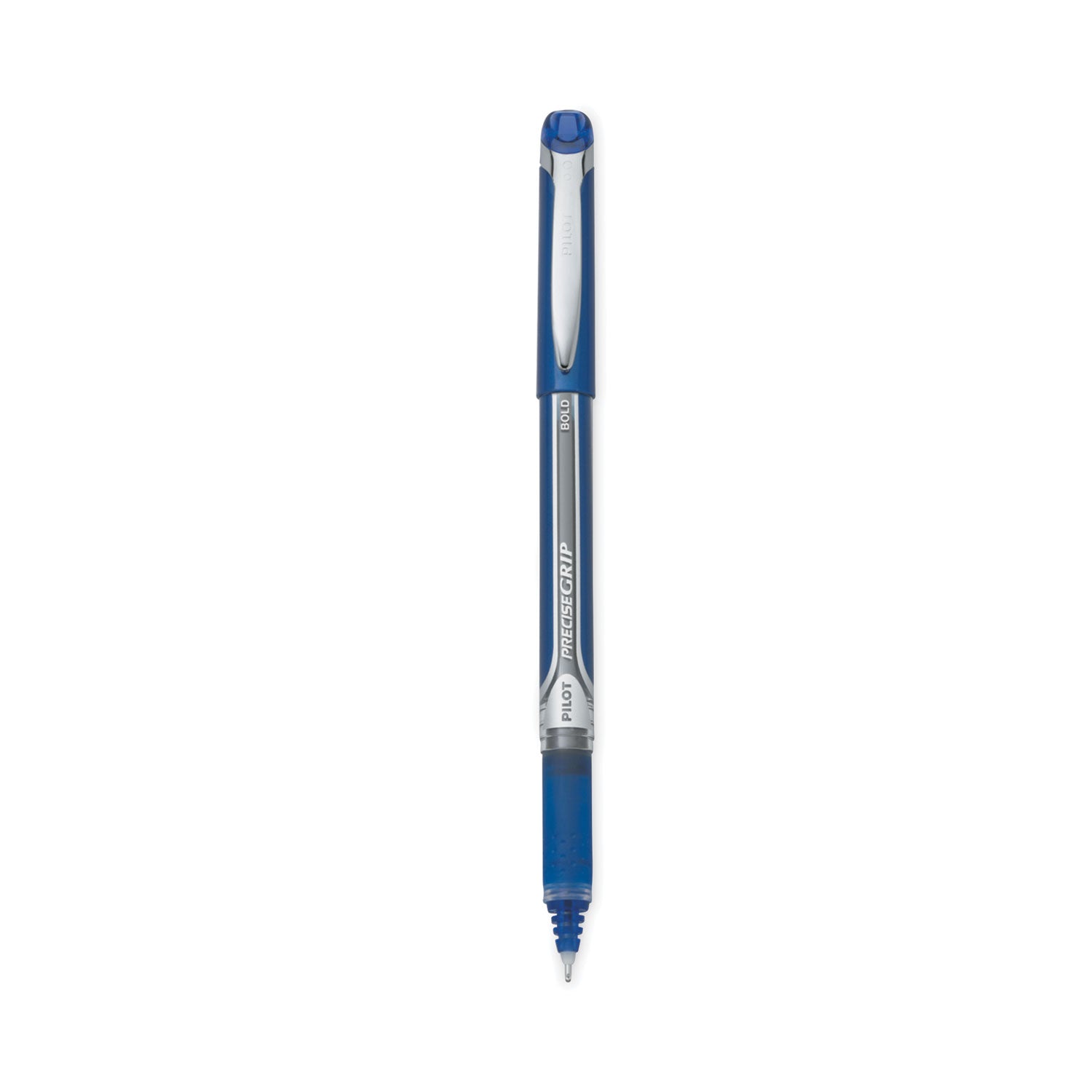 Precise Grip Roller Ball Pen, Stick, Bold 1 mm, Blue Ink, Blue Barrel - 