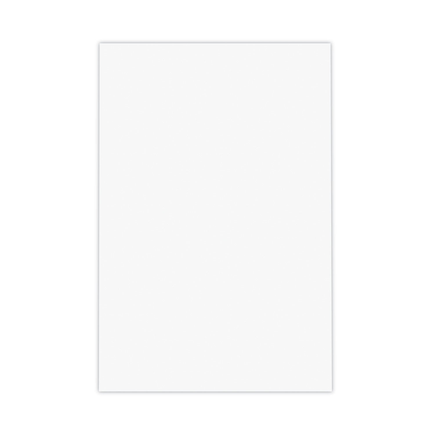 Loose White Memo Sheets, 4 x 6, Unruled, Plain White, 500/Pack - 