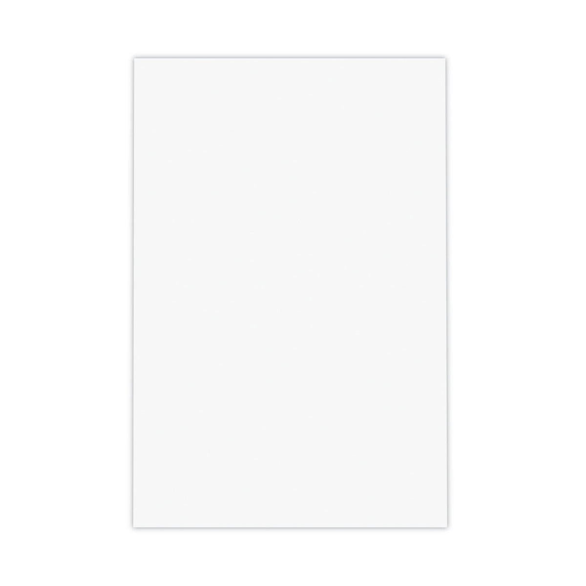 Loose White Memo Sheets, 4 x 6, Unruled, Plain White, 500/Pack