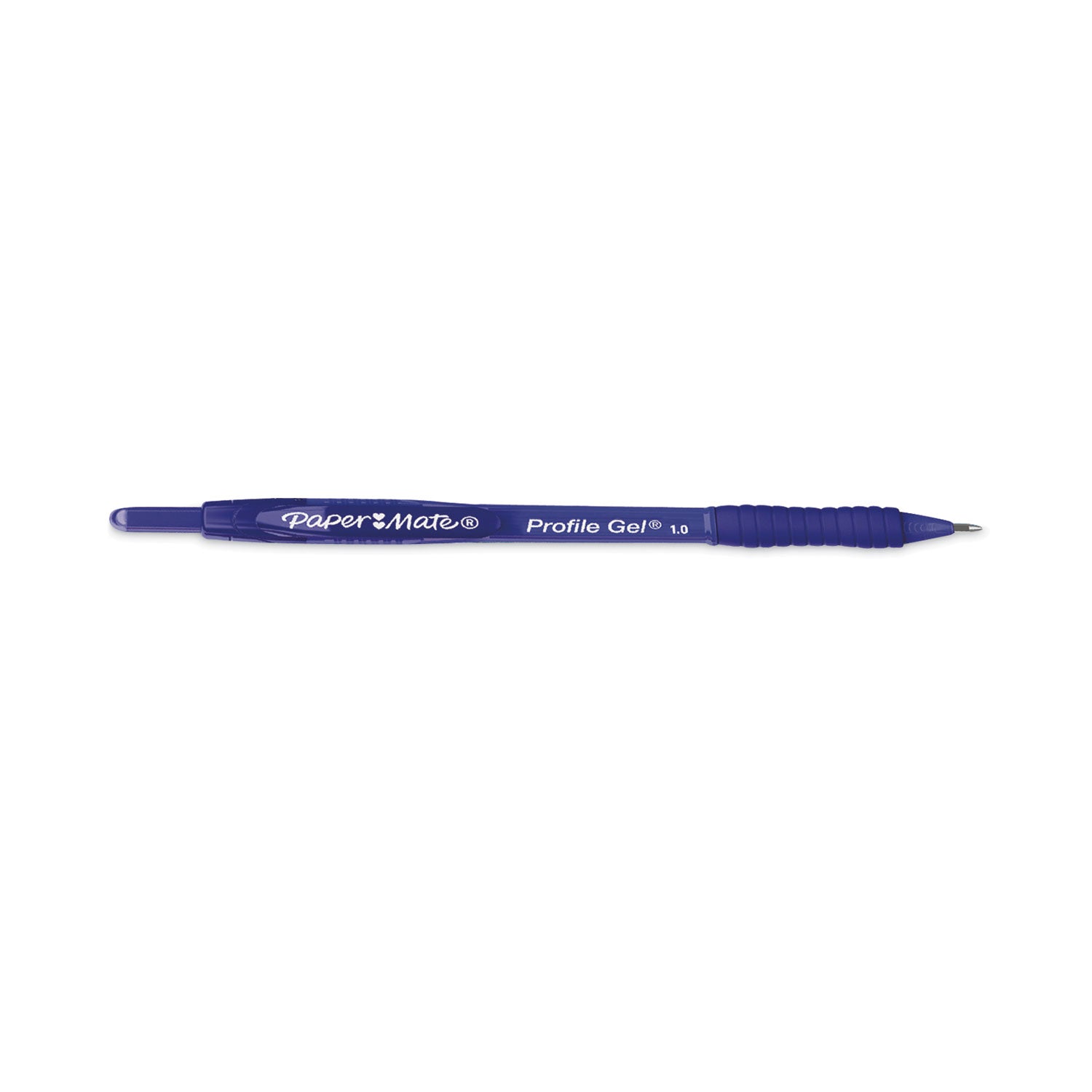 profile-gel-pen-retractable-bold-1-mm-blue-ink-translucent-blue-barrel-dozen_pap2102161 - 3