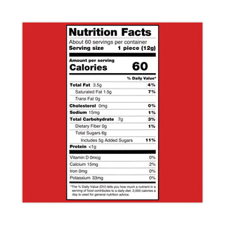 Turtles Original Bite Size Candy, 0.42 oz, 60/Carton, Ships in 1-3 Business Days