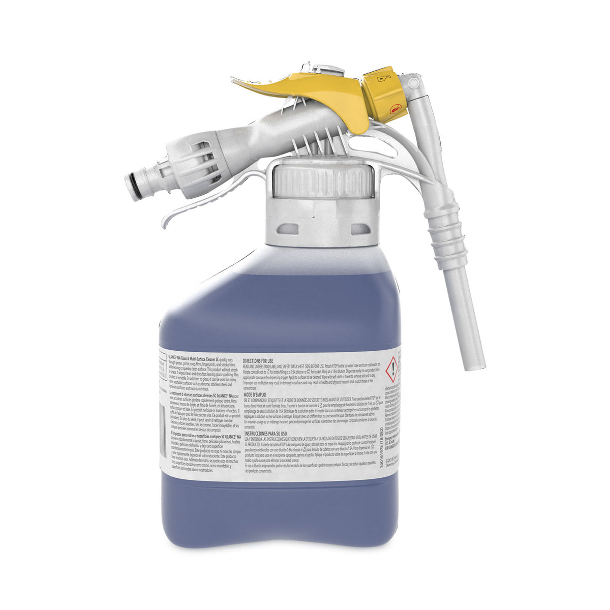 Glance NA Glass and Multi-Surface Cleaner, 1.5 L, 2/Carton