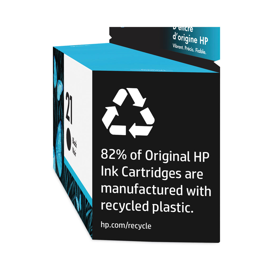 Remanufactured Black Ink, Replacement for 21 (C9351AN), 190 Page-Yield - 