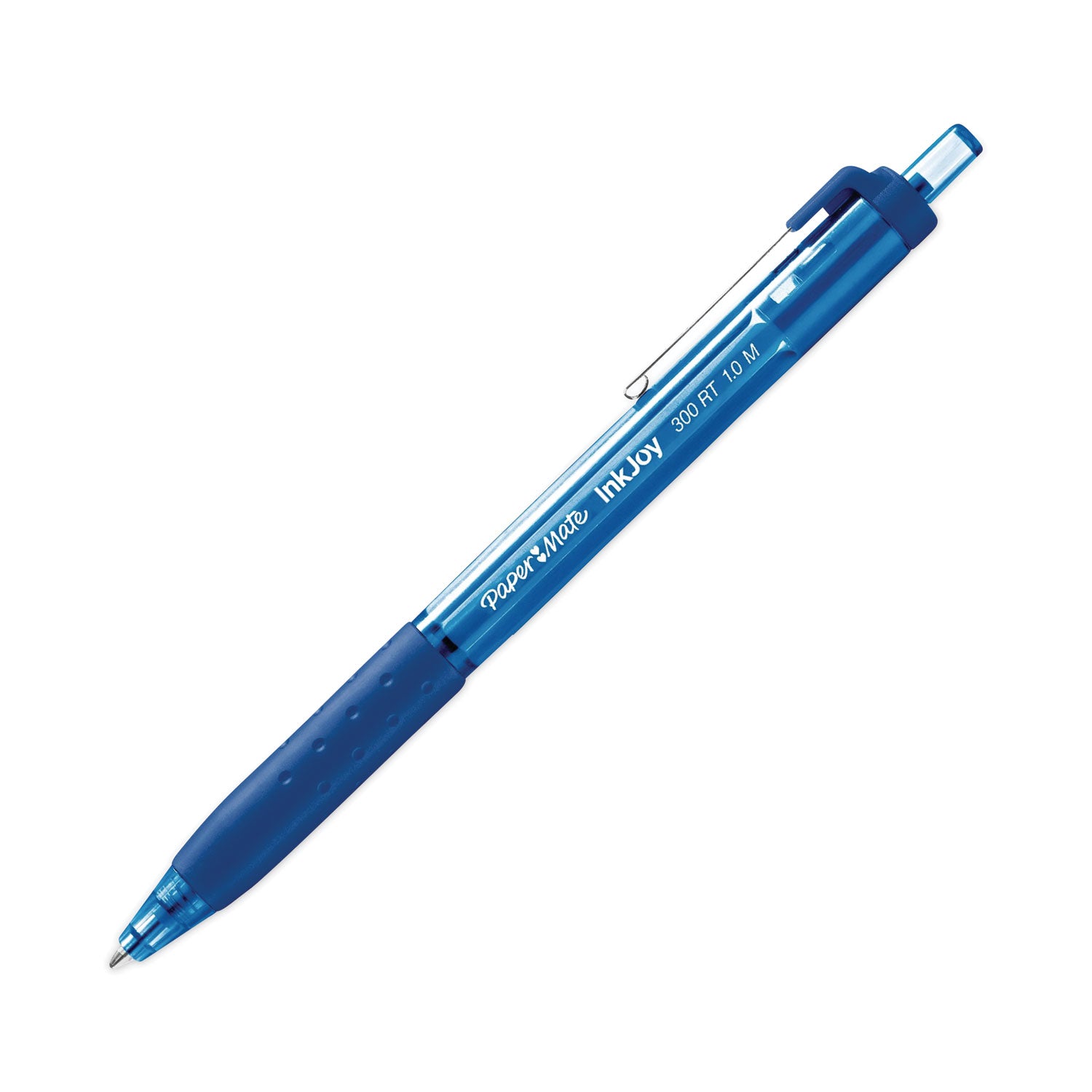 InkJoy 300 RT Ballpoint Pen, Retractable, Medium 1 mm, Blue Ink, Blue Barrel, 36/Pack