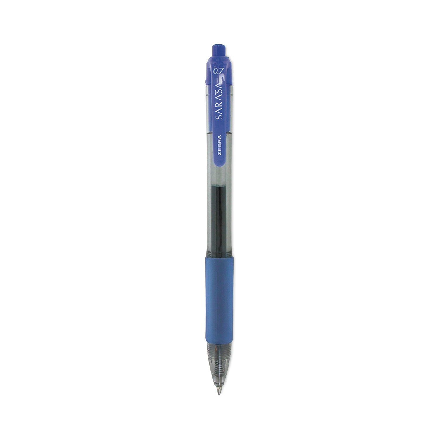 sarasa-dry-gel-x20-gel-pen-retractable-medium-07-mm-blue-ink-clear-blue-barrel-36-pack_zeb46236 - 1