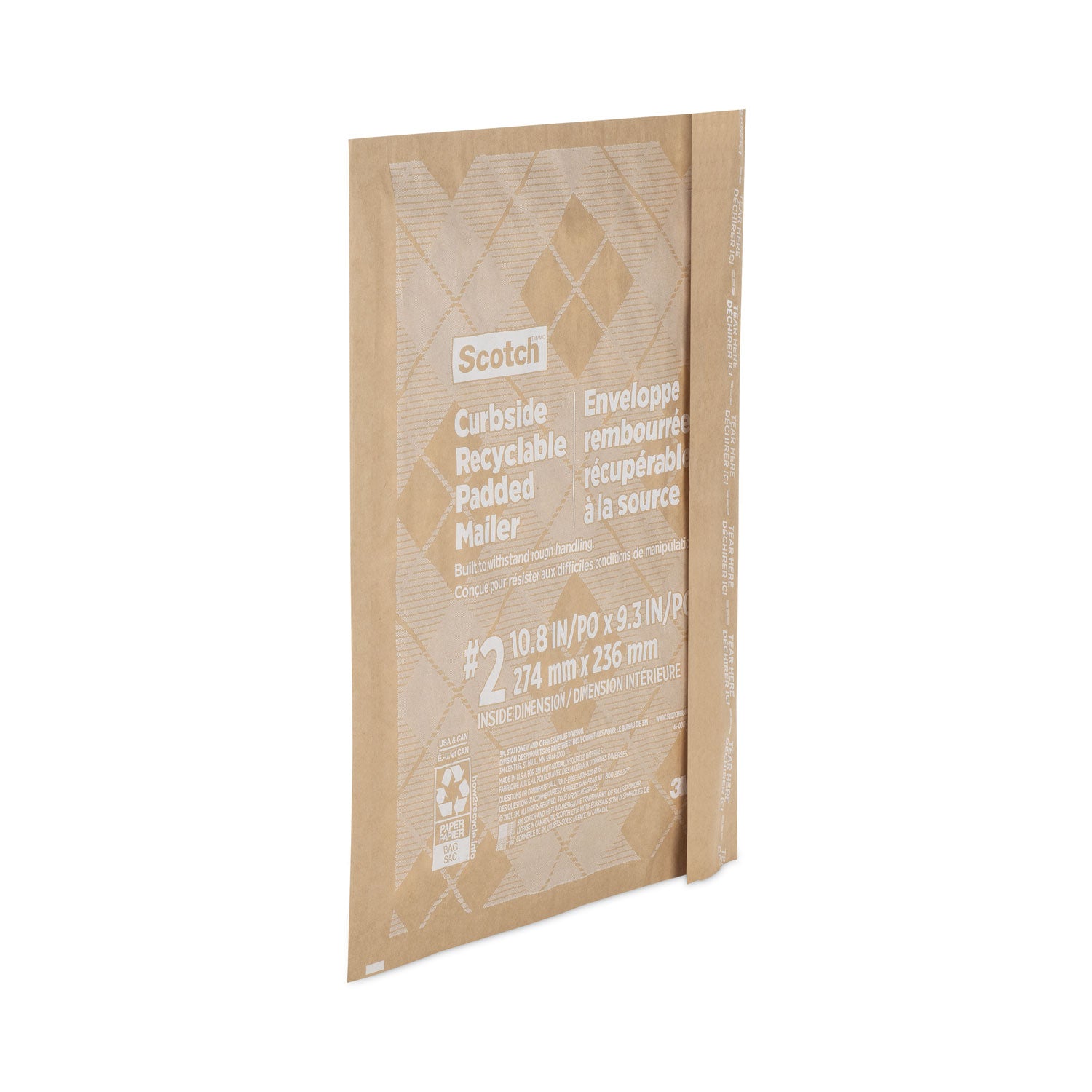 curbside-recyclable-padded-mailer-#2-bubble-cushion-self-adhesive-closure-1125-x-12-natural-kraft-100-carton_mmmcr21 - 4