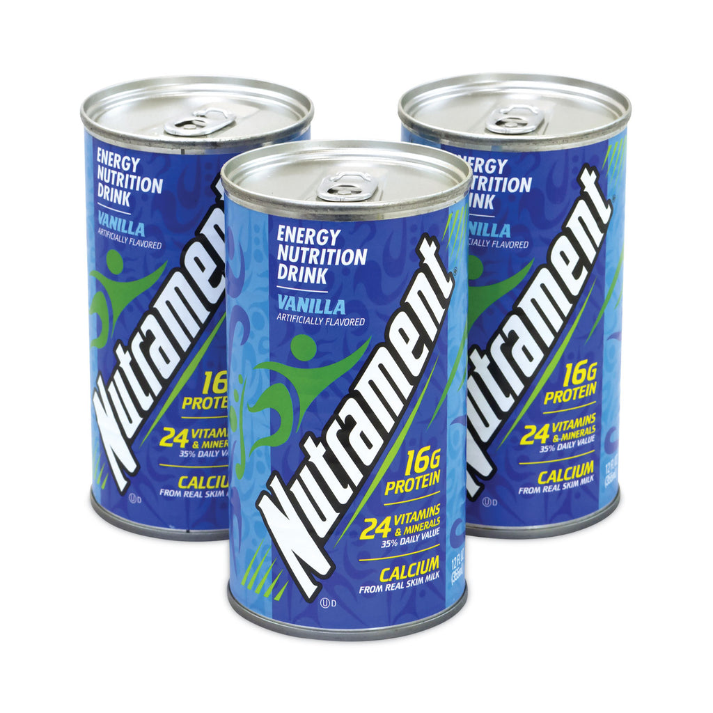 Energy Nutrition Drink, Vanilla, 12 oz Can, 12/Carton, Ships in 1-3 Business Days
