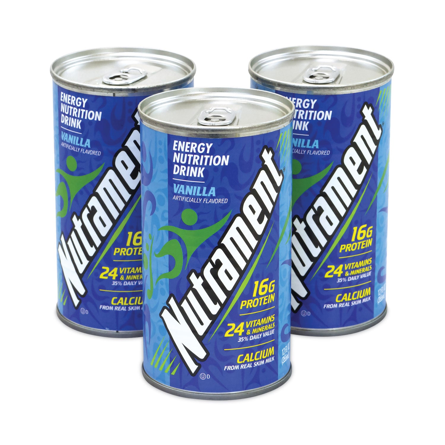 Energy Nutrition Drink, Vanilla, 12 oz Can, 12/Carton, Ships in 1-3 Business Days