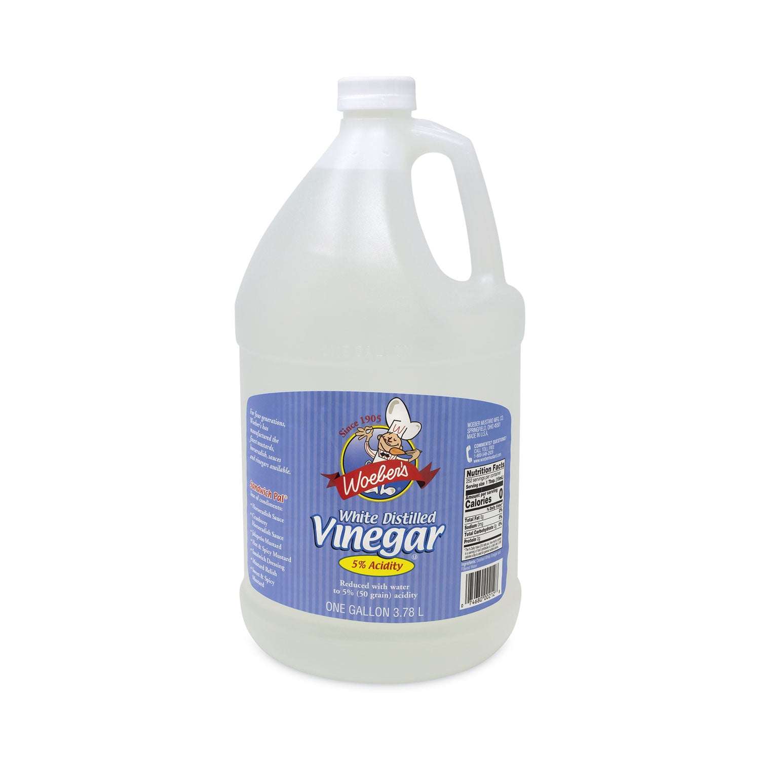 White Distilled Vinegar, 1 gal Bottle, Delivered in 1-4 Business Days - 4