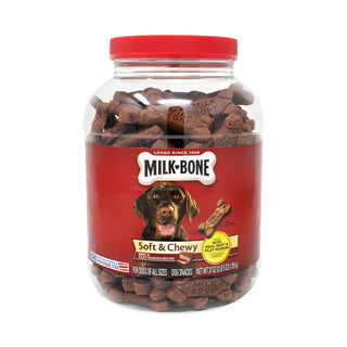 Soft and Chewy Beef Dog Treats, 2 lb, 5 oz Tub, Ships in 1-3 Business Days