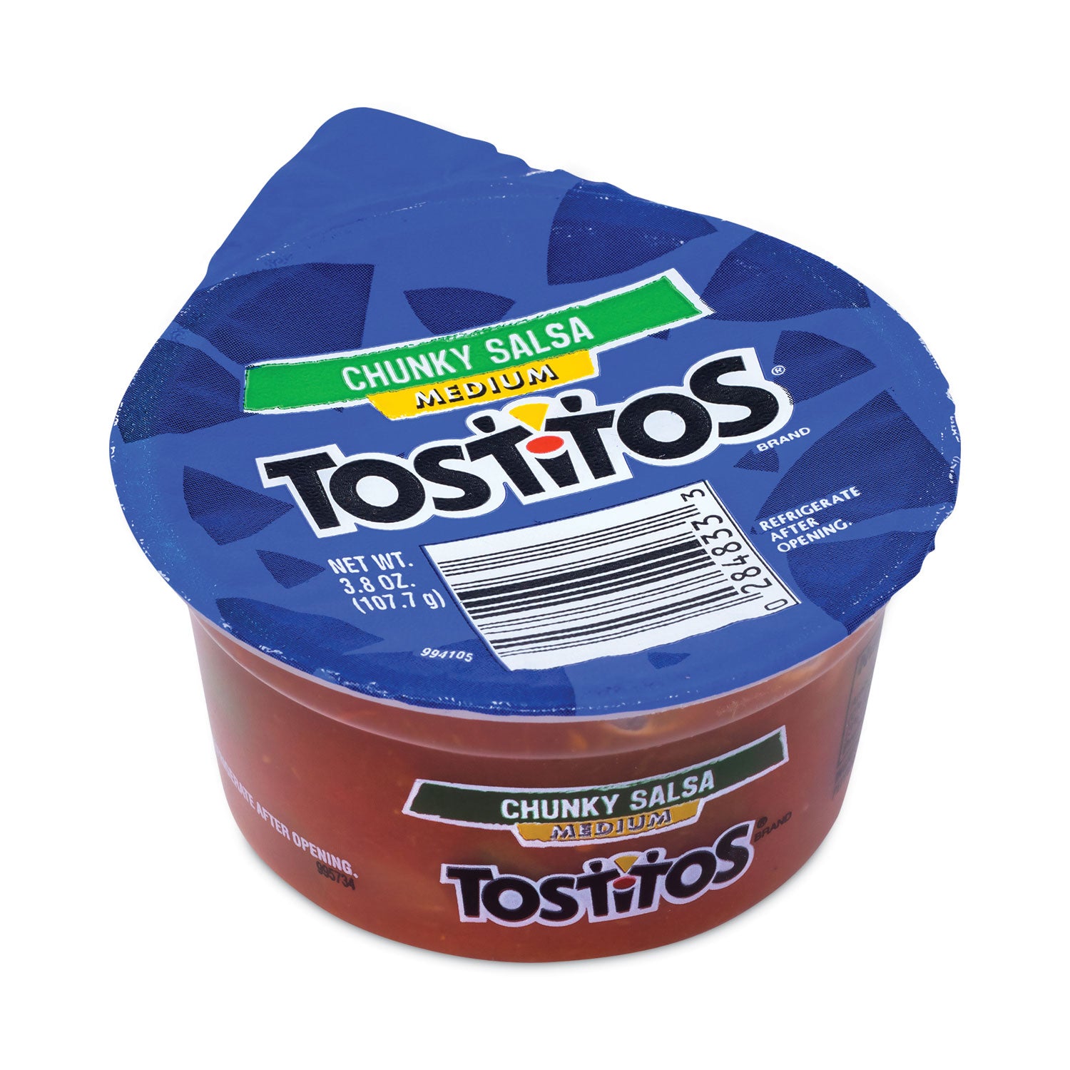 Medium Chunky Salsa ToGo Cups, 3.8 oz Cup, 30/Carton, Ships in 1-3 Business Days