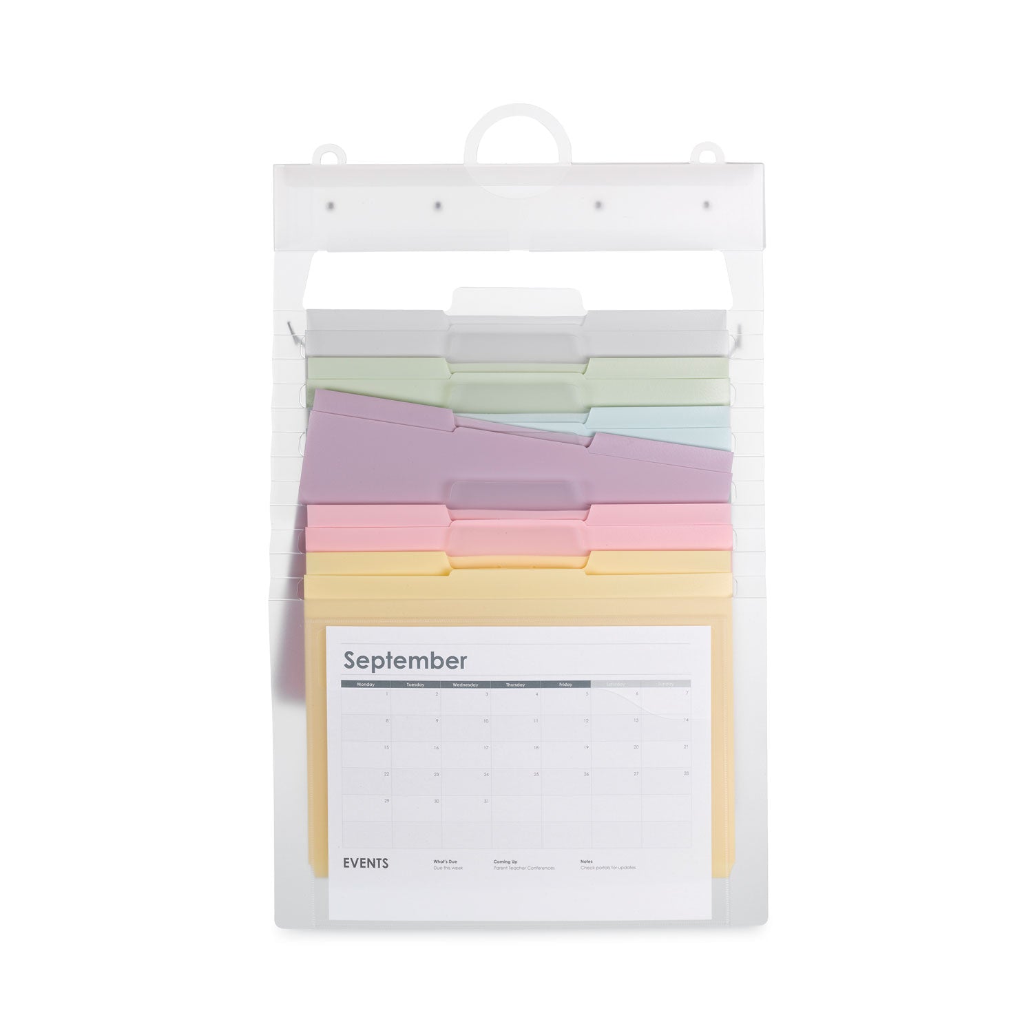 cascading-wall-organizer-6-sections-letter-size-1425-x-2425-blue-clear-gray-green-orange-pink-purple_smd92064 - 4