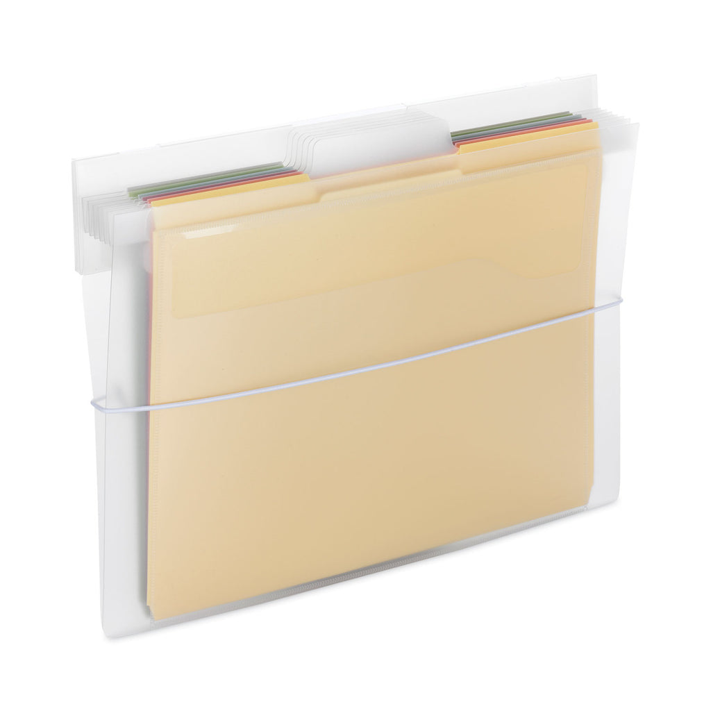 cascading-wall-organizer-6-sections-letter-size-1425-x-2425-blue-clear-gray-green-orange-pink-purple_smd92064 - 5