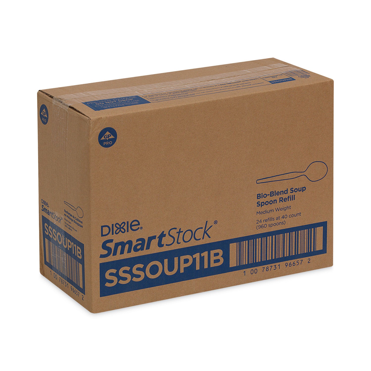 smartstock-plastic-cutlery-refill-soup-spoon-6-series-o-mediumweight-beige-40-pack-24-packs-carton_dxesssoup11b - 2