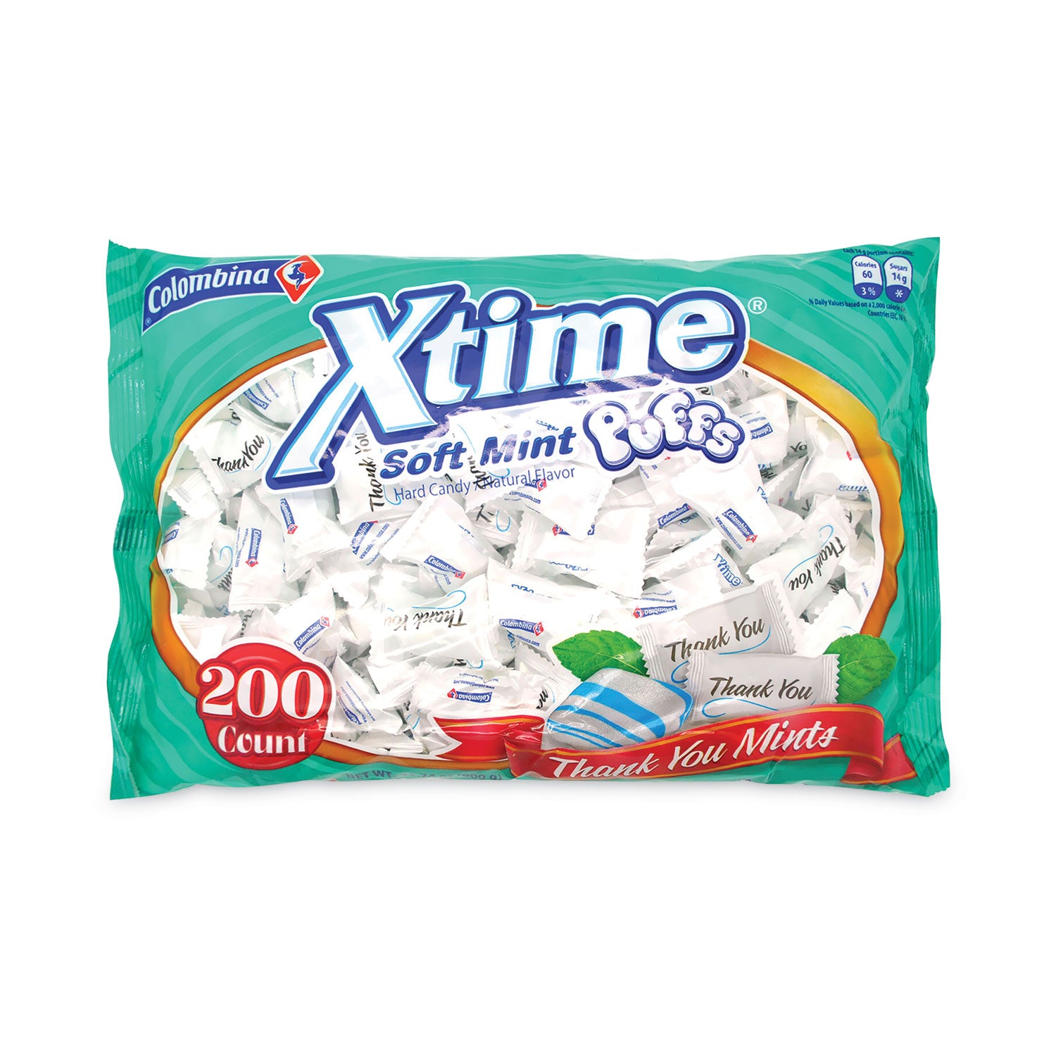 thank-you-soft-mint-puffs-200-individually-wrapped-pieces-374-oz-bag-ships-in-1-3-business-days_grr26900015 - 1