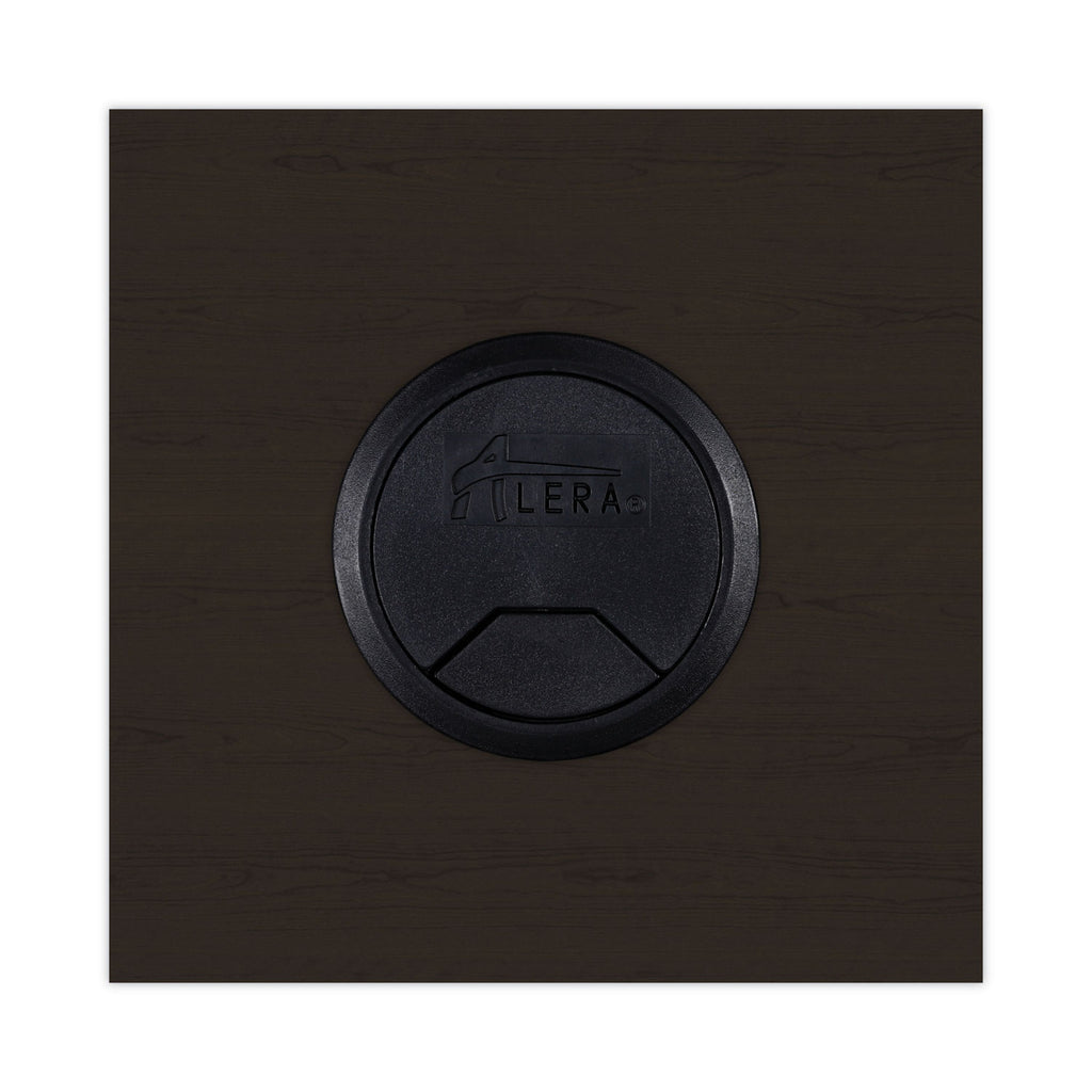 Alera Valencia Series Reversible Return/Bridge Shell, 42w x 23.63d x 29.5, Espresso