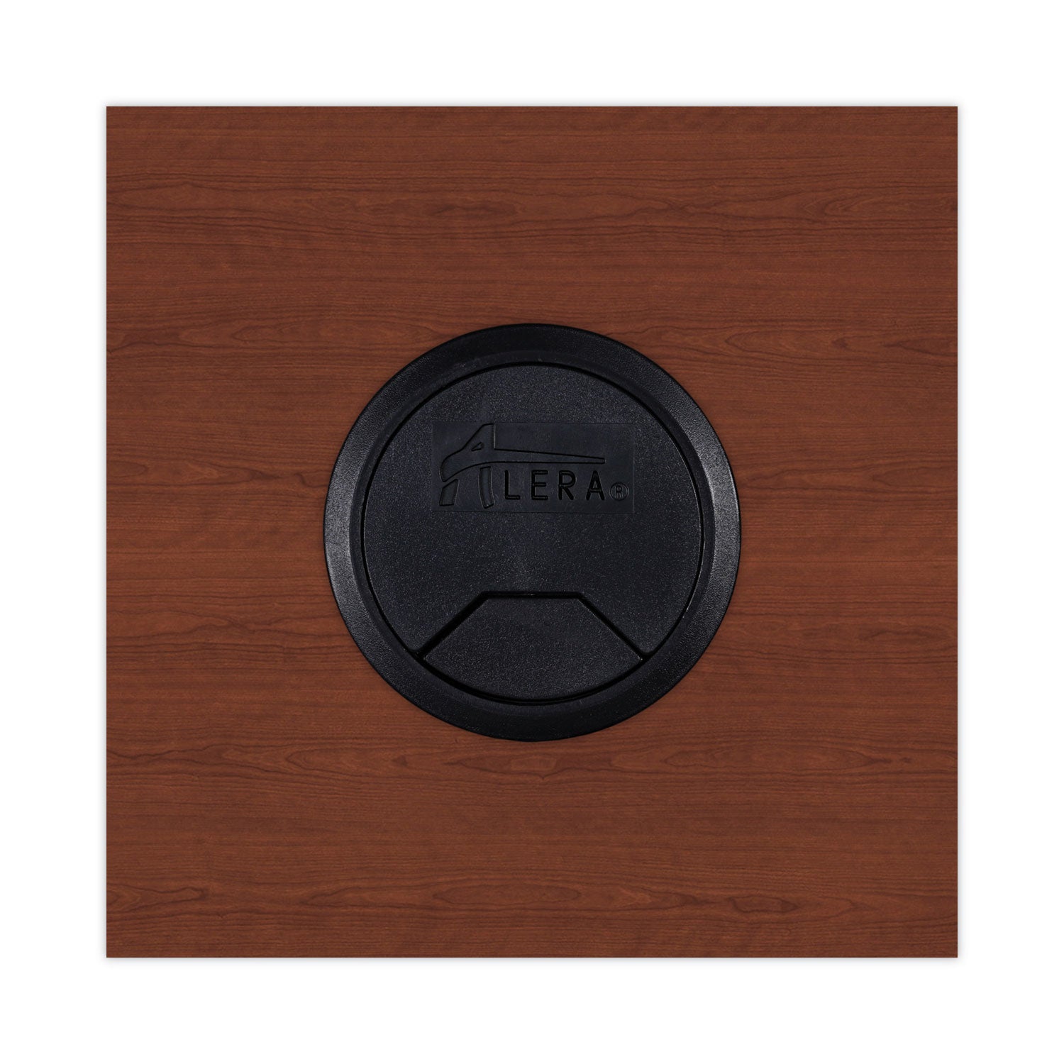 Alera Valencia Series Reversible Return/Bridge Shell, 42w x 23.63d x 29.5h, Medium Cherry
