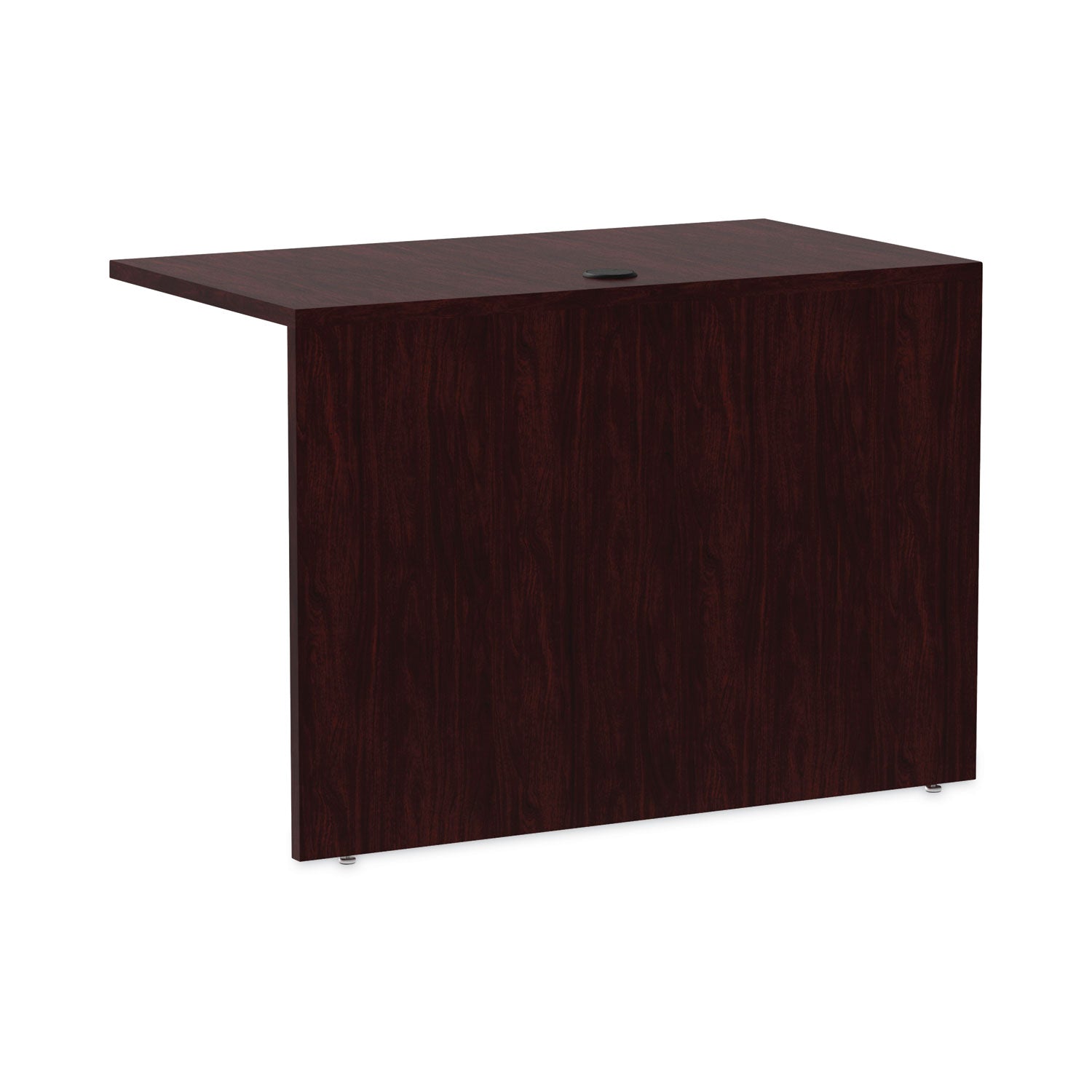 Alera Valencia Series Reversible Return/Bridge Shell, 42w x 23.63d x 29.5h. Mahogany - 